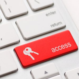 access enter key and keys icon